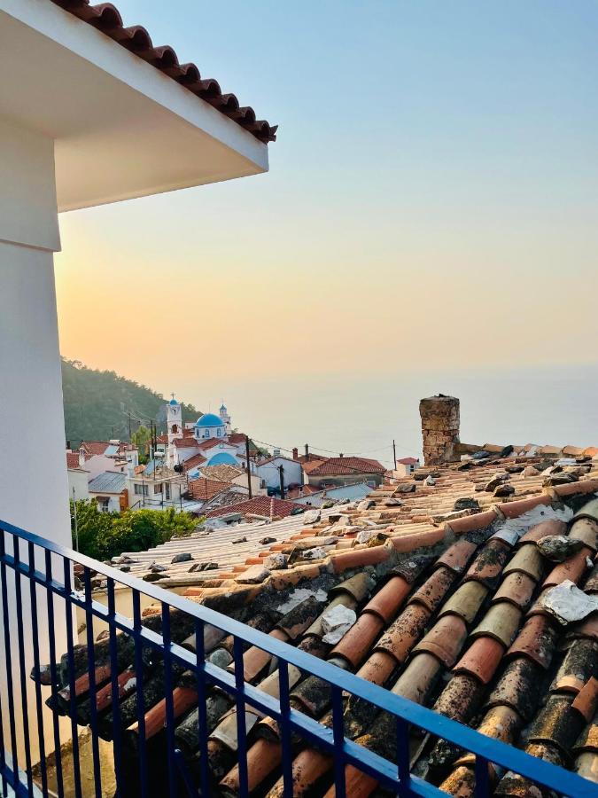 Άκρη Του Κόσμου Vila Ampelos  Exterior foto