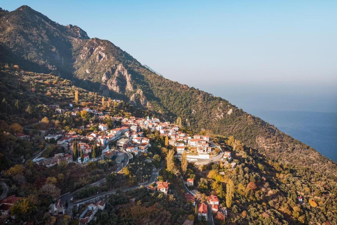 Άκρη Του Κόσμου Vila Ampelos  Exterior foto