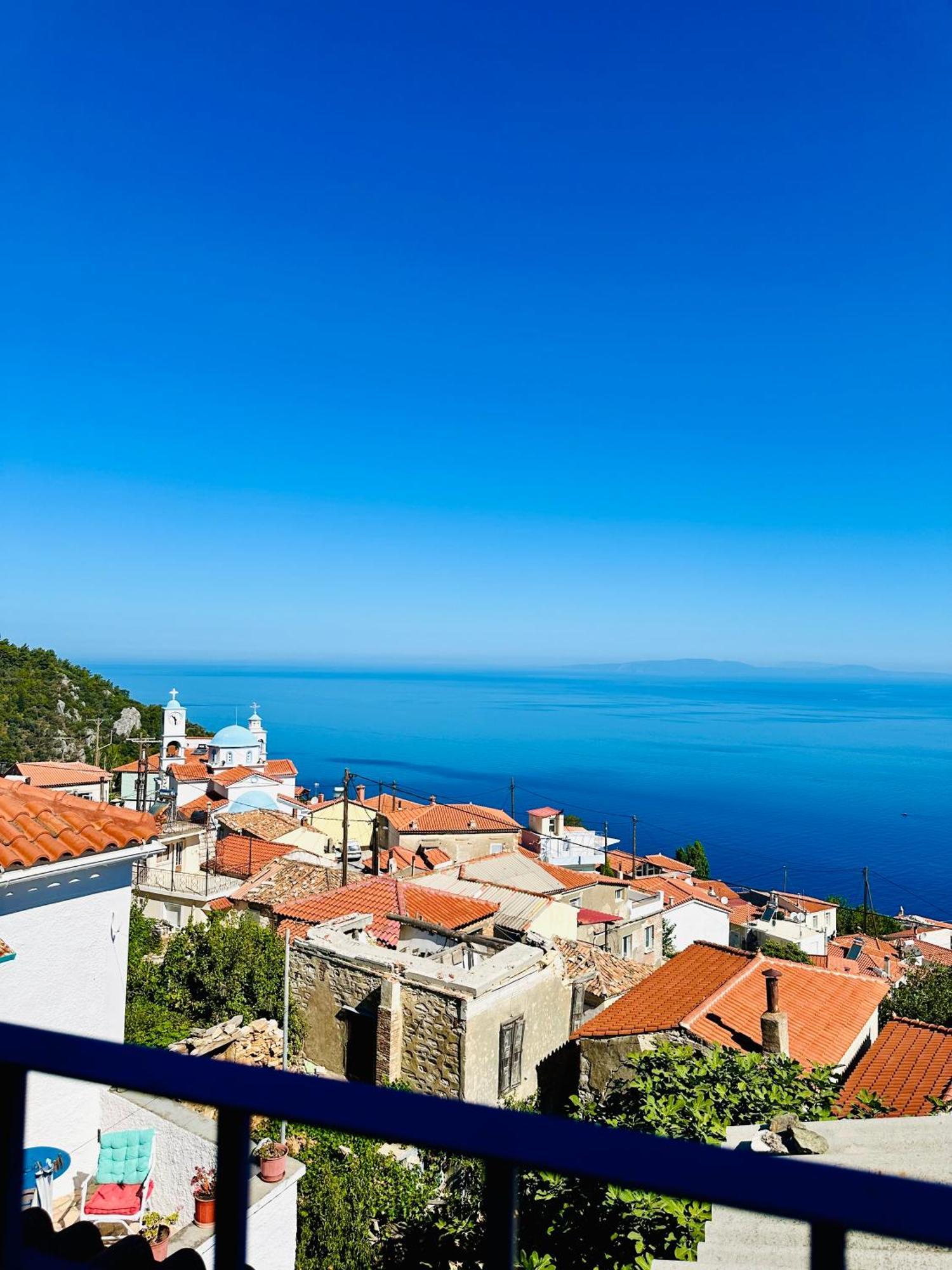 Άκρη Του Κόσμου Vila Ampelos  Exterior foto