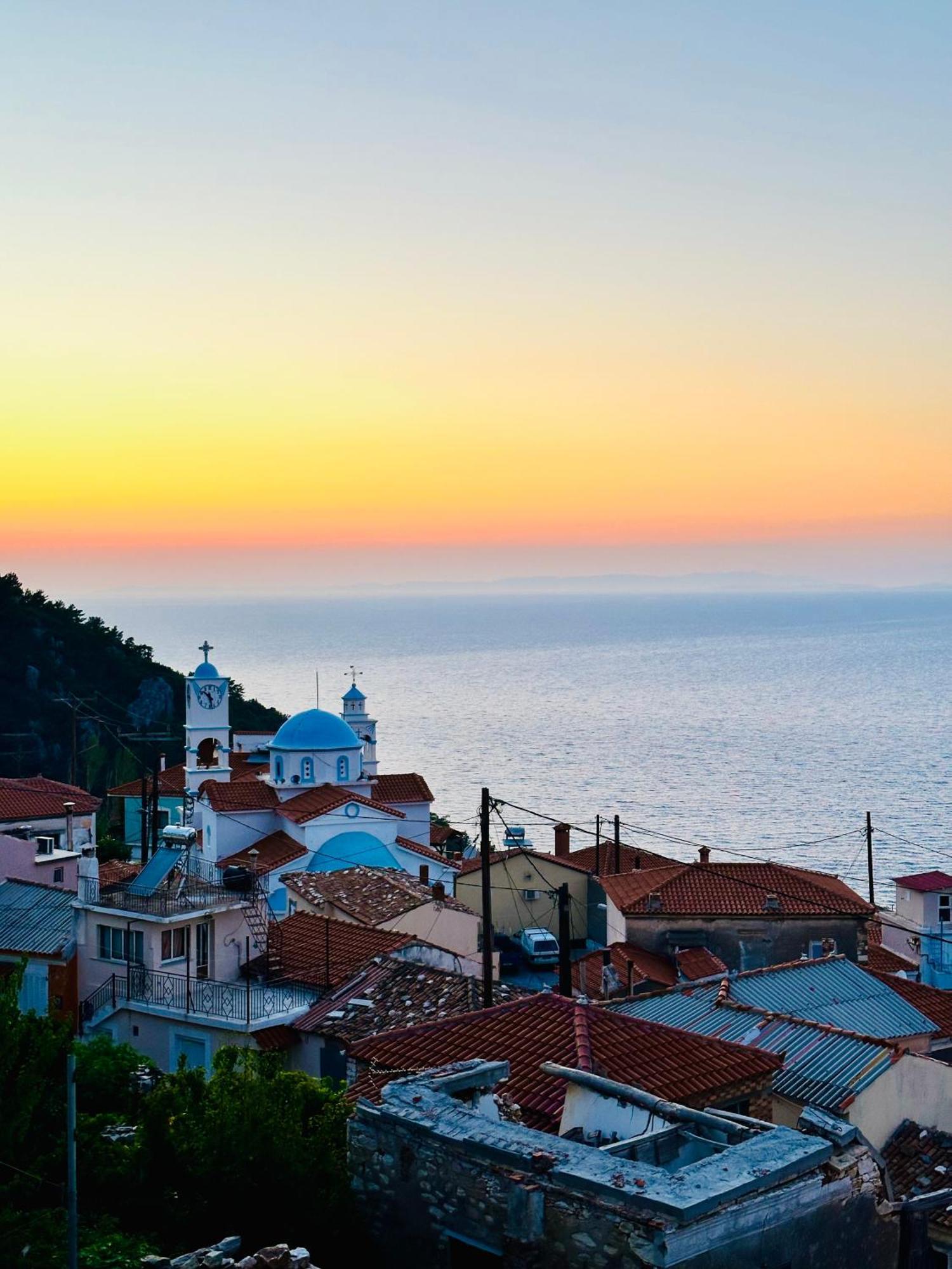 Άκρη Του Κόσμου Vila Ampelos  Exterior foto